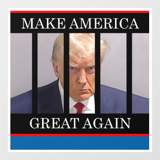 Trump MAGA Window Clying Fensteraufkleber