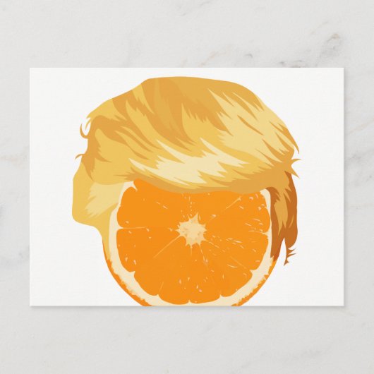 Trump Mandarine Postcard Postkarte (Vorderseite)