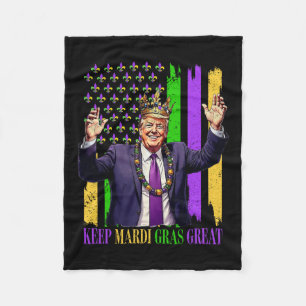 Trump: Mardi Gras großartig halten Fleecedecke