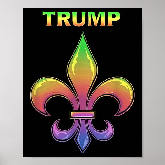 Trump Mardis Gras _1 Poster (Vorne)