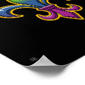 Trump Mardis Gras Poster (Ecke)