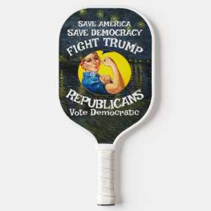 Trump Masturbation Frauen Wahl kriminell verbietet Pickleball Schläger
