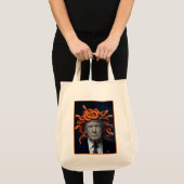 Trump Medusa Tote Tragetasche (Vorderseite (Produkt))