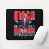 Trump Mega 2024 47. Präsident Unburdened Meme Des Mousepad (Mit Mouse)