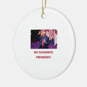 TRUMP - MEIN LIEBLINGSPRÄSIDENT KERAMIK ORNAMENT (Links)