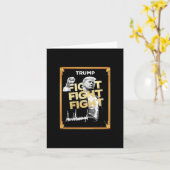 Trump Meme Coin Karte (Gelbe Blume)