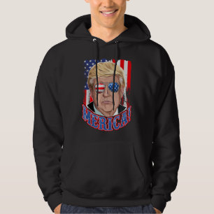 Trump Merica 4. Juli Amerikanische Flagge Murica ' Hoodie