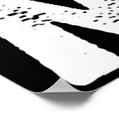 Trump Merica Rottweiler Dog American Hero Poster (Ecke)