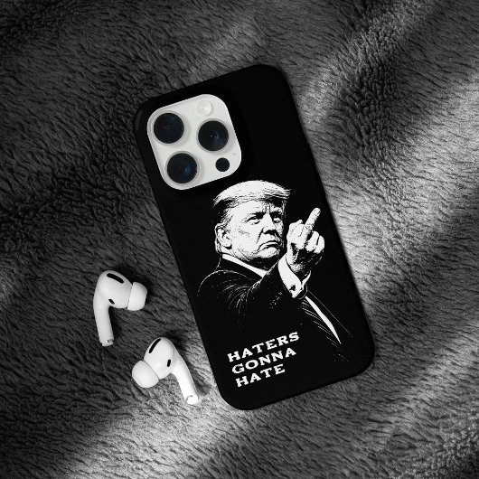 Trump Middle Finger 2026 Meme Funny iPhone Hülle