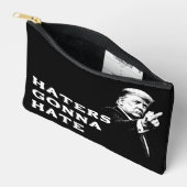 Trump Middle Finger 2026 Meme Funny Zubehörtasche (Offen)