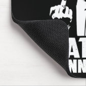 Trump Middle Finger Funny Haters Gonna Hate Präsid Mousepad (Ecke)