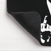 Trump Middle Finger Mousepad (Ecke)