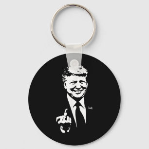 Trump Middle Finger, Trump Fu 2024, Trump for Pres Schlüsselanhänger
