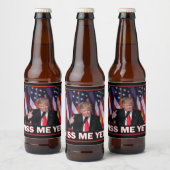 Trump - Miss Me yet Bierflaschenetikett (Flaschen)