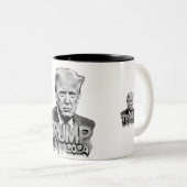 Trump mit zwei Tasse (VorderseiteRechts)