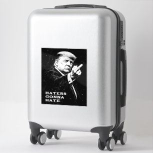 Trump Mittelfinger 2026 Meme Lustig Aufkleber