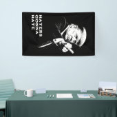 Trump Mittelfinger 2026 Meme Lustig Banner (Messeveranstaltung)