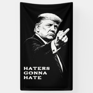 Trump Mittelfinger 2026 Meme Lustig Banner