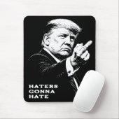 Trump Mittelfinger 2026 Meme Lustig Mousepad (Mit Mouse)