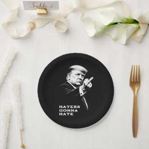 Trump Mittelfinger 2026 Meme Lustig Pappteller