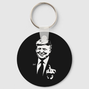 Trump Mittelfinger Lustig Trump 2025 Tasche  Schlüsselanhänger