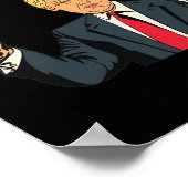 Trump Moab Election  Poster (Ecke)