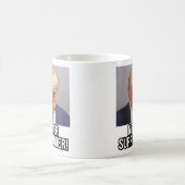 Trump Mugshot 2024 Donald Trump hat sich nie ergeb Kaffeetasse (Mittel)