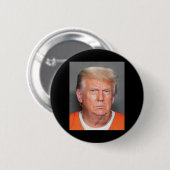 Trump Mugshot Button (Vorne & Hinten)