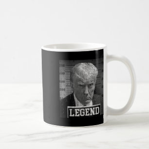 Trump Mugshot Funny Donald Trump Legend Kaffeetasse