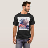Trump Mugshot nie übergeben T-Shirt (Vorne ganz)