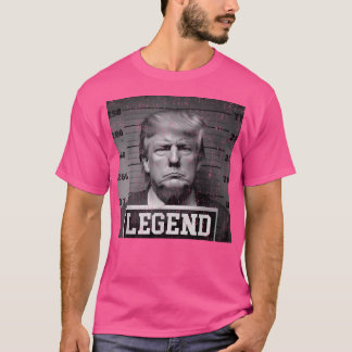 Trump Mugshot Präsident 2024 T-Shirt