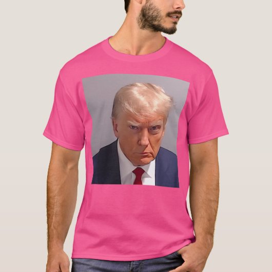 Trump Mugshot T-Shirt (Vorderseite)