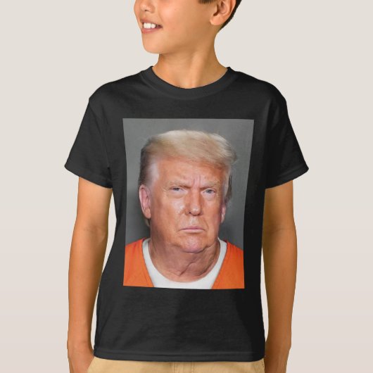 Trump Mugshot T-Shirt (Vorderseite)