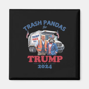 Trump Müll Waschbären Für Trump 2024  Magnet
