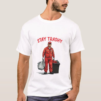 Trump-Mülleimer, Zeit, aus dem Garba auszusteigen T-Shirt