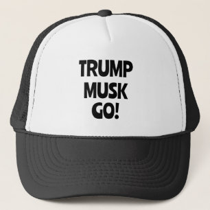 Trump Musk Go! Anti-Trump Truckerkappe