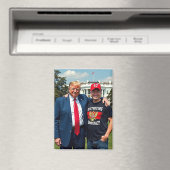 Trump Musk Satire Magnet (In Situ (Geschirrspüler))