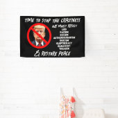 Trump muss gehen | Zeit für die Wiederherstellung  Banner (InSitu)