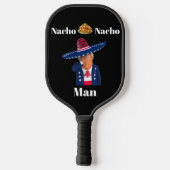 Trump Nacho Man Pickleball Paddle (Rückseite)