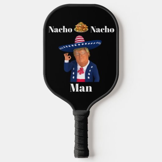 Trump Nacho Man Pickleball Paddle (Vorderseite)