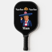Trump Nacho Man Pickleball Paddle (Rückseite)