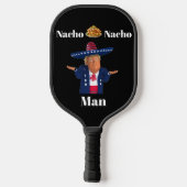 Trump Nacho Man Pickleball Paddle (Rückseite)