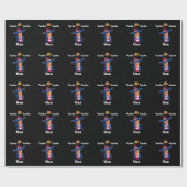 Trump Nacho Man Wrapping Paper Geschenkpapier (Flach)