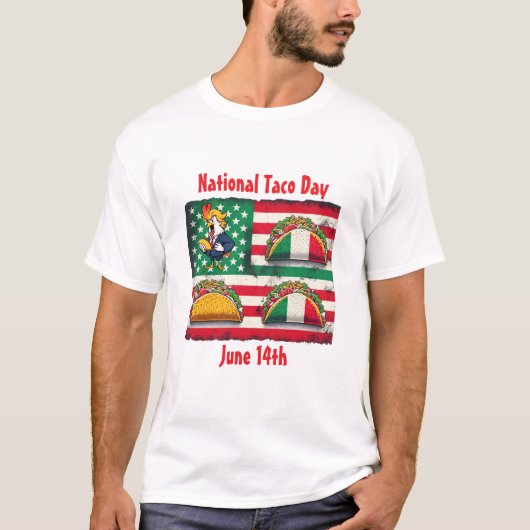 Trump National Taco Day T-Shirt (Vorderseite)