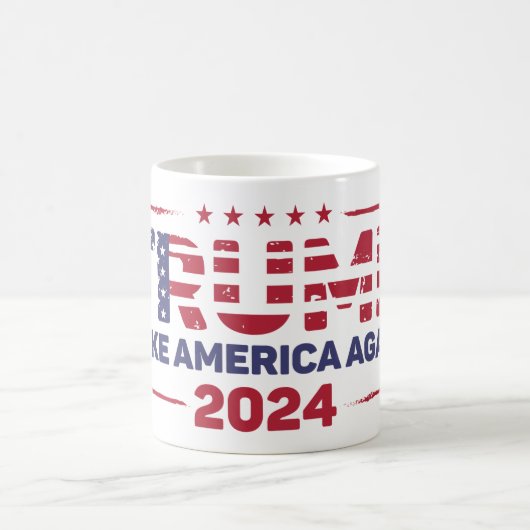Trump - Nehmen wir Amerika 2024 wieder Kaffeetasse (Mittel)