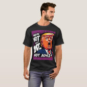 Trump? Nein, nicht wieder: Humorvoll politisch T-Shirt (Vorne ganz)