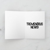 TRUMP NEUE BABY-GRATULATIONEN GREETING CARD KARTE (Innenseite)