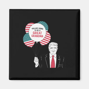 Trump Neue Oma Schwangerschaftsankündigung Amerika Magnet
