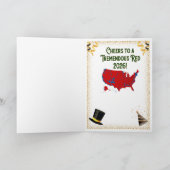 Trump New Year's Card | Funny Trump Card Karte (Innenseite)