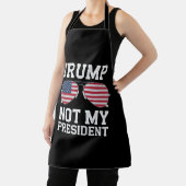 Trump nicht mein Präsident gegen Trump Schürze (InSitu)